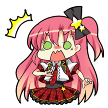 Pretty pop idol Merle sticker #8556694