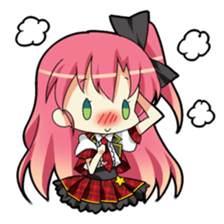 Pretty pop idol Merle sticker #8556697