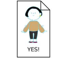 No kawaii,No life (English Ver.) sticker #8557259