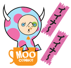 MOO of the calf sticker #8557452