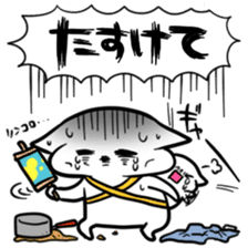 Sticker to work hard raising children sticker #8557602