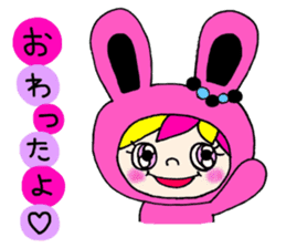 colorful gals ~living doll~ sticker #8557719