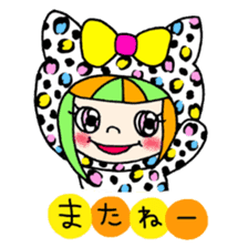 colorful gals ~living doll~ sticker #8557739