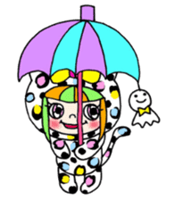 colorful gals ~living doll~ sticker #8557748