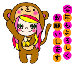 colorful gals ~living doll~ sticker #8557752