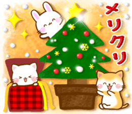 Leisurely a girlfriend 5. happy winter. sticker #8558043