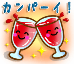 Leisurely a girlfriend 5. happy winter. sticker #8558046