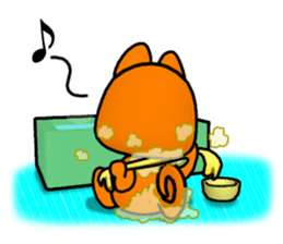 Slightly cool Japanese Dog Shiba BUNTA sticker #8558562