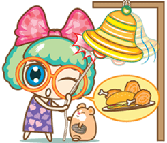 NOOYIM little girl(EN) sticker #8558900