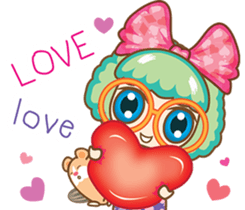 NOOYIM little girl(EN) sticker #8558905