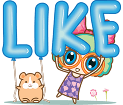 NOOYIM little girl(EN) sticker #8558906