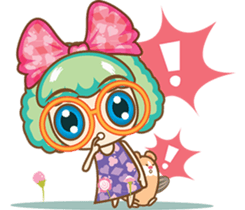 NOOYIM little girl(EN) sticker #8558908