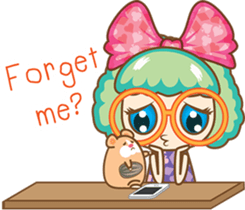 NOOYIM little girl(EN) sticker #8558910