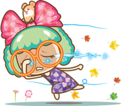 NOOYIM little girl(EN) sticker #8558913