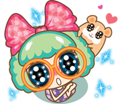 NOOYIM little girl(EN) sticker #8558914