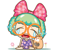 NOOYIM little girl(EN) sticker #8558921