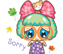 NOOYIM little girl(EN) sticker #8558926