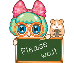 NOOYIM little girl(EN) sticker #8558930