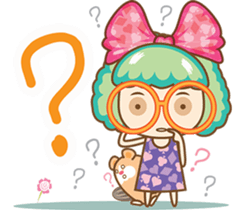 NOOYIM little girl(EN) sticker #8558931