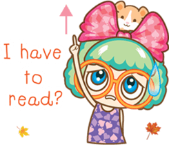 NOOYIM little girl(EN) sticker #8558935