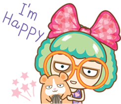 NOOYIM little girl(EN) sticker #8558936