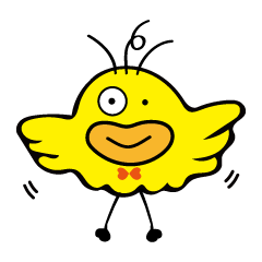 Cute bird Pemupemu