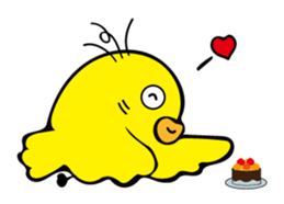 Cute bird Pemupemu sticker #8559244