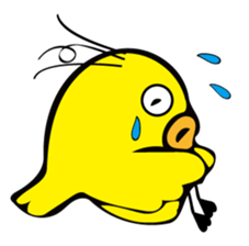Cute bird Pemupemu sticker #8559252