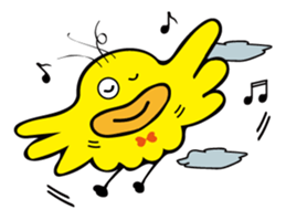 Cute bird Pemupemu sticker #8559259