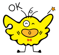 Cute bird Pemupemu sticker #8559268