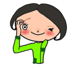 Ripe cute women happy every day 3 sticker #8559284