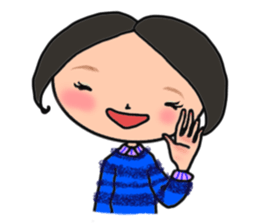 Ripe cute women happy every day 3 sticker #8559285