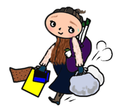 Ripe cute women happy every day 3 sticker #8559308