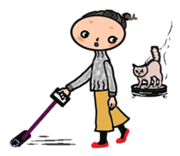 Ripe cute women happy every day 3 sticker #8559315