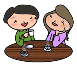 Ripe cute women happy every day 3 sticker #8559320