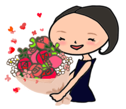 Ripe cute women happy every day 3 sticker #8559321