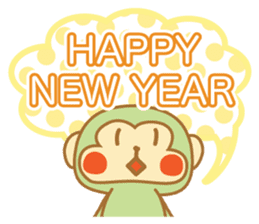 monkeys 2016 sticker #8559408