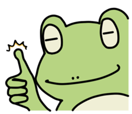 The frog3 sticker #8559485