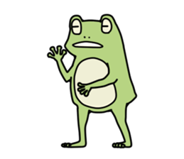 The frog3 sticker #8559495