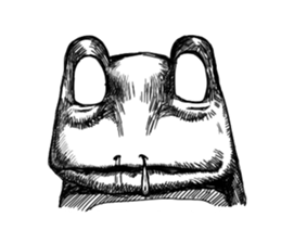 The frog3 sticker #8559496