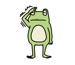 The frog3 sticker #8559498