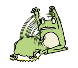 The frog3 sticker #8559499