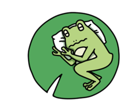 The frog3 sticker #8559500