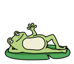 The frog3 sticker #8559508
