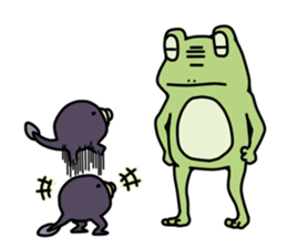 The frog3 sticker #8559515