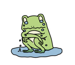 The frog3 sticker #8559517