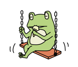 The frog3 sticker #8559519