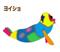 I'm Elephant seal & Seal. sticker #8559549