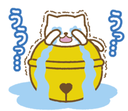 Big bell cat sticker #8560121