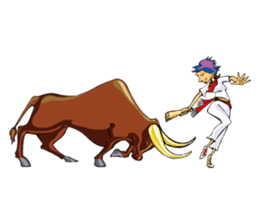 Party characters sticker #8560450